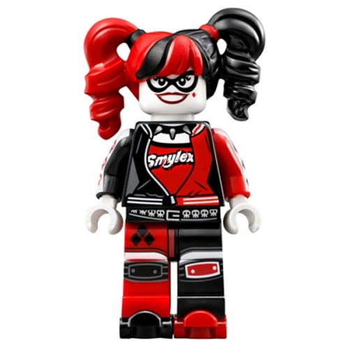Harley Quinn - Pigtails, Black Eye Mask, Roller Skates