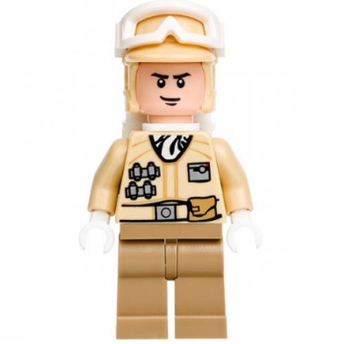 Hoth Rebel Trooper (Black Chin Dimple)