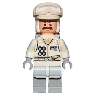 Hoth Rebel Trooper White Uniform (Moustache)