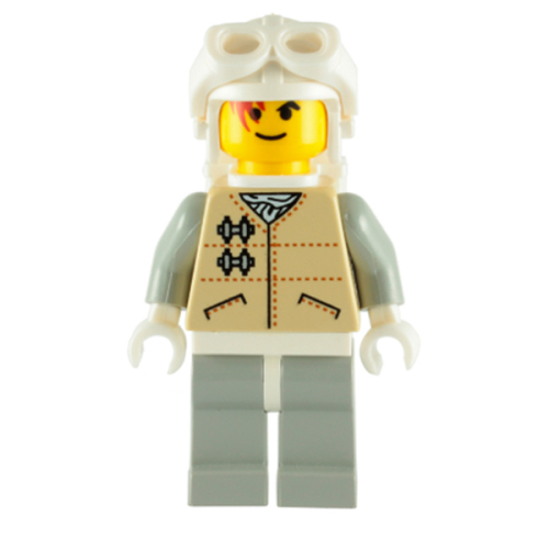 Hoth Rebel (Yellow Head, White Visor Goggles)