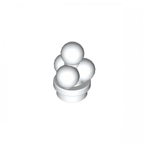 Ice Cream Scoops White