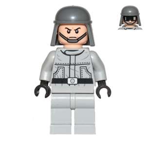 Imperial AT-ST Pilot / Driver (Plain Helmet, Dual Sided Head)