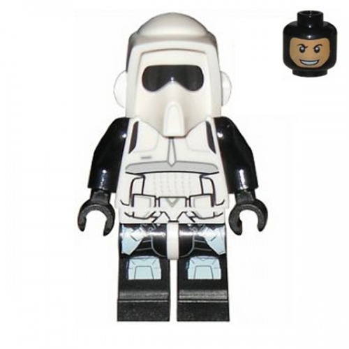 Imperial Scout Trooper - Printed Black Head and Legs