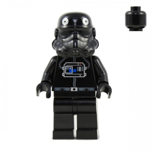 Imperial TIE Fighter / Interceptor Pilot - Black Head