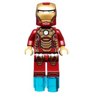 Iron Man - Mark 42 Armor, White Head
