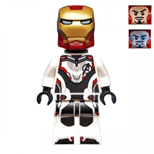 Iron Man - White Jumpsuit, Neck Bracket
