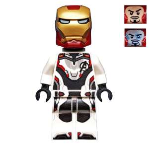 Iron Man - White Jumpsuit, Neck Bracket