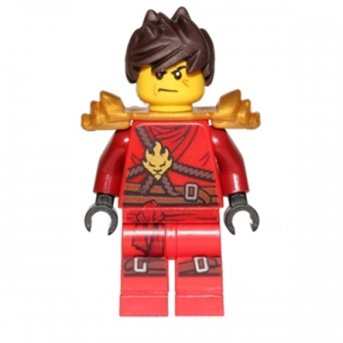 Kai (Honor Robe) - Day of the Departed, Hair and Pearl Gold Armor Shoulder