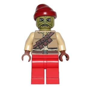 Kithaba (Klatooinian Skiff Guard) - Dark Tan Vest