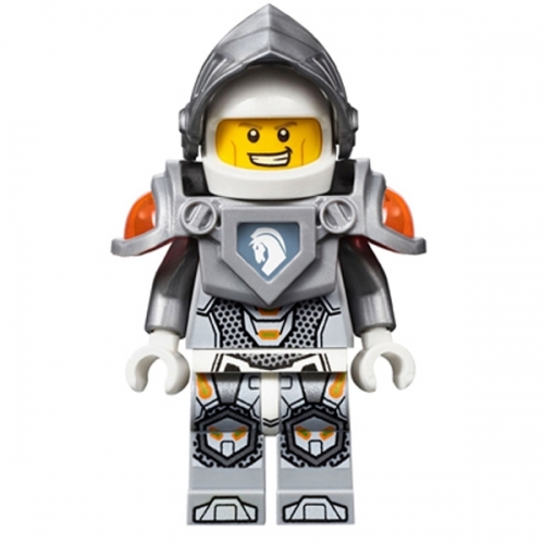 Lance Richmond - Flat Silver Visor and Armor