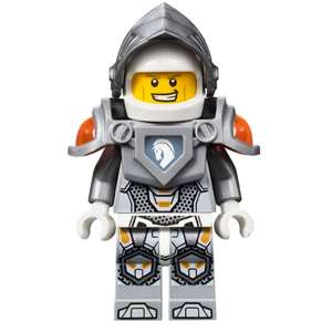 Lance Richmond - Flat Silver Visor and Armor