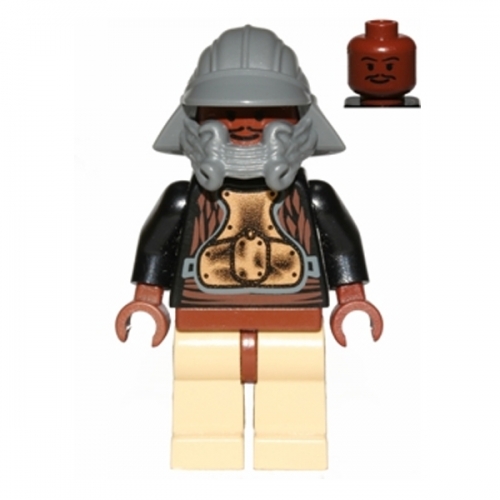 Lando Calrissian - Skiff Guard, Reddish Brown Hips