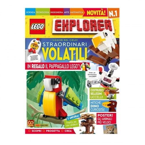 LEGO Explorer Magazine N. 1
