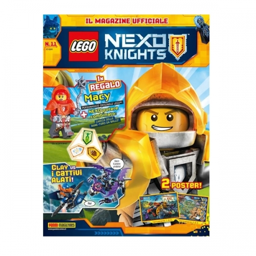 LEGO Nexo Knight Magazine N. 11