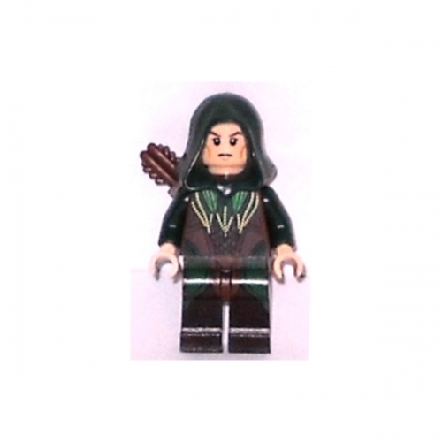 Mirkwood Elf Archer - Abito verde scuro, testa a doppia faccia