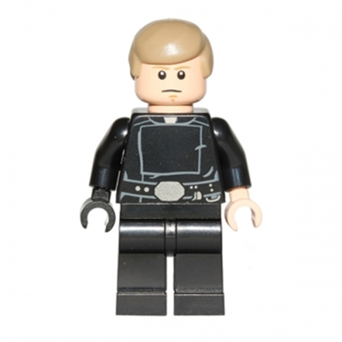 Luke Skywalker - Jedi Master, Dark Tan Smooth Hair