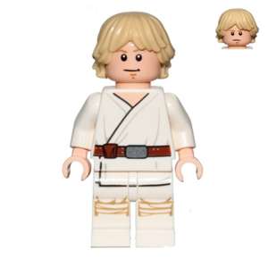 Luke Skywalker (Tatooine, White Legs, Stern / Smile Face Print)