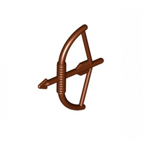 Minifigure, Weapon Bow, Longbow with Arrow Drawn