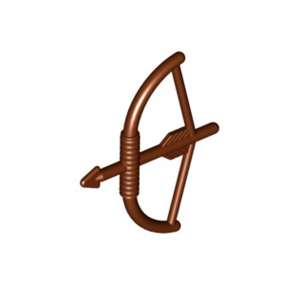 Minifigure, Weapon Bow, Longbow with Arrow Drawn