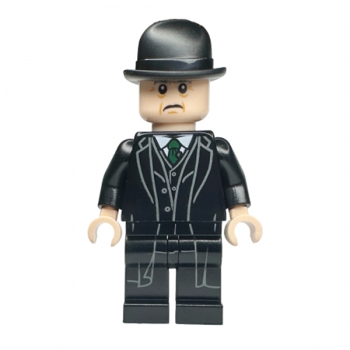 Minister of Magic (Cornelius Fudge) - Suit with Dark Green Tie, Shirt Tail