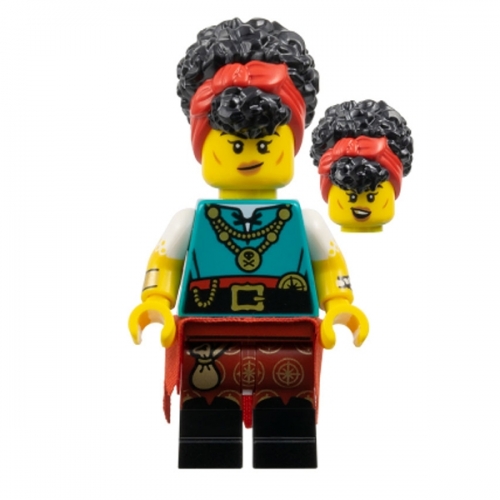 Pirate Quartermaster, Series 27 (Minifigure Only without Stand and Accessories)