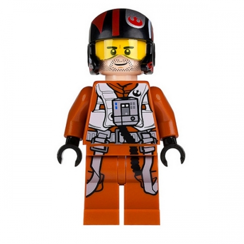Poe Dameron (Pilot Jumpsuit, Helmet)
