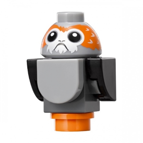 Porg, Star Wars with Black Wings and Tail - Brick Built (Undetermined Type)