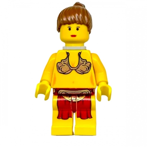 Princess Leia - Jabba Slave Outfit, Yellow Skin