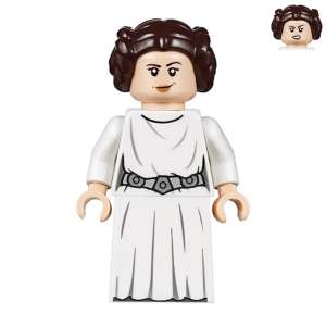 Princess Leia (White Dress, Detailed Belt, Skirt Part)