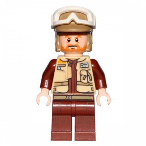 Rebel Trooper - White Goggles, Dark Tan Helmet, Medium Nougat Beard (Corporal Rostok)