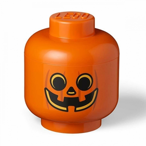 Contenitore LEGO Testa Zucca di Halloween Large