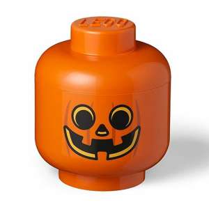 Contenitore LEGO Testa Zucca di Halloween Large