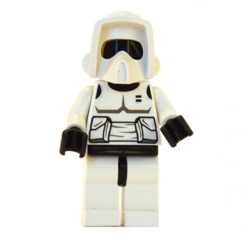 Imperial Scout Trooper - Yellow Head, Dark Gray Torso Print