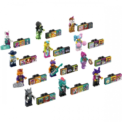 Set 12 Minifigures Serie Bandmates