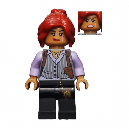 Barbara Gordon - Pinstripe Vest