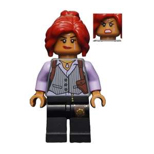 Barbara Gordon - Pinstripe Vest