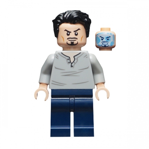 Tony Stark - Camicia a collo aperto