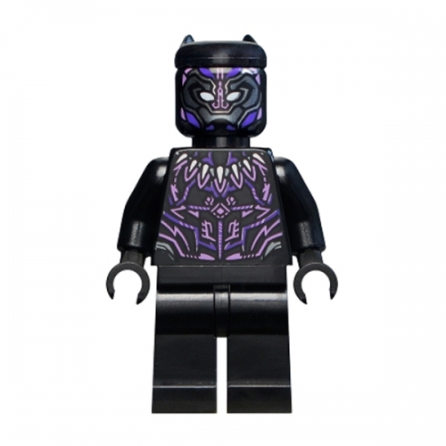 Black Panther - Dark Purple and Lavender Highlights