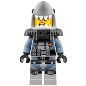 Shark Army Great White - Scuba Suit, Air Tanks