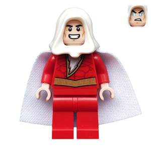 Shazam - White Hood, Spongy Cape