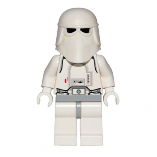 Snowtrooper, Light Bluish Gray Hips, White Hands (Hoth Stormtrooper)