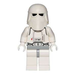 Snowtrooper, Light Bluish Gray Hips, White Hands (Hoth Stormtrooper)