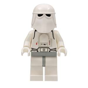 Snowtrooper, Light Gray Hips, White Hands