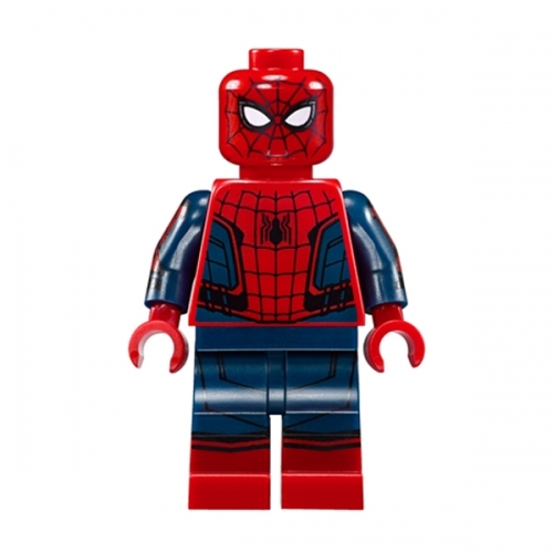 Spider-Man - Black Web Pattern, Red Torso Small Vest, Red Boots