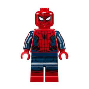 Spider-Man - Black Web Pattern, Red Torso Small Vest, Red Boots