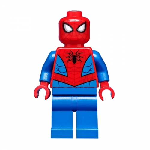 Spider-Man - Dark Red Web Pattern, Blue Legs