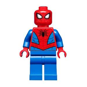 Spider-Man - Dark Red Web Pattern, Blue Legs