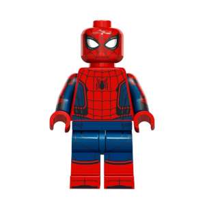 Spider-Man - Printed Dark Blue Arms and Red Feet