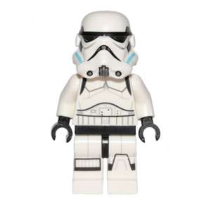 Imperial Stormtrooper - Printed Legs, Dark Azure Helmet Vents, Frown