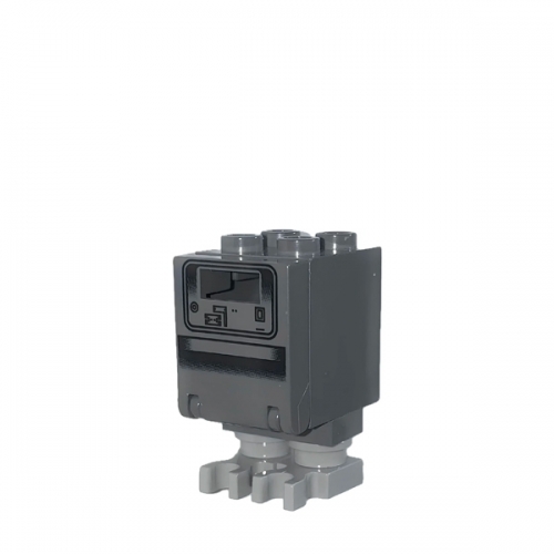 Gonk Droid (GNK Power Droid), Dark Bluish Gray Body and Light Bluish Gray Legs